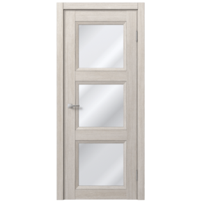 Межкомнатная дверь экошпон Доминика 844 - Лиственница кремовая