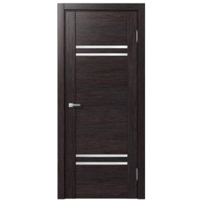 Межкомнатная дверь экошпон Доминика 235 - Орех темный