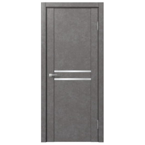 Межкомнатная дверь экошпон Доминика 234 - Бетон серый