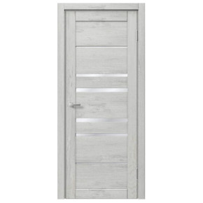 Межкомнатная дверь экошпон Доминика 133 - TRAVIS белый