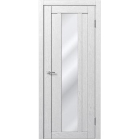 Межкомнатная дверь экошпон Доминика 402 - Дуб Аляска белый
