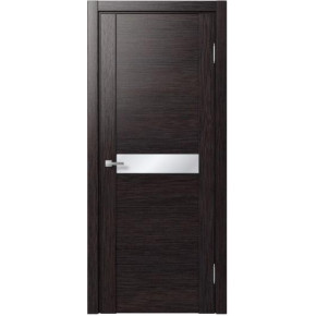 Межкомнатная дверь экошпон Доминика 230 - Орех темный