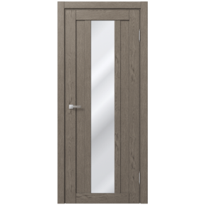 Межкомнатная дверь экошпон Доминика 402 - Дуб каменно-серый