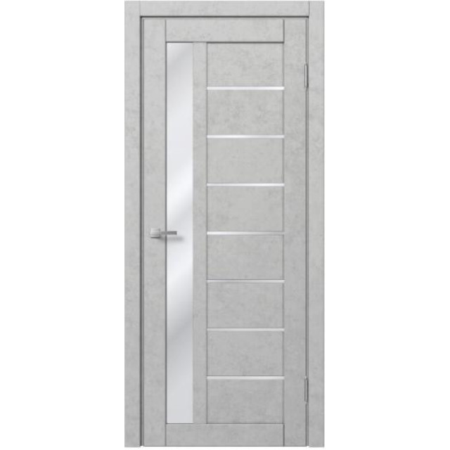 Межкомнатная дверь экошпон Доминика 425 - Бетон белый