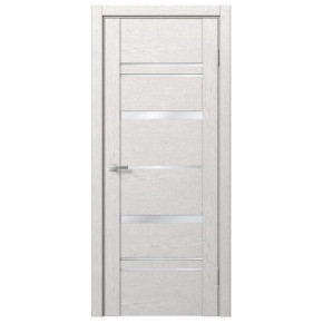 Межкомнатная дверь экошпон Доминика 237 - Дуб Аляска белый