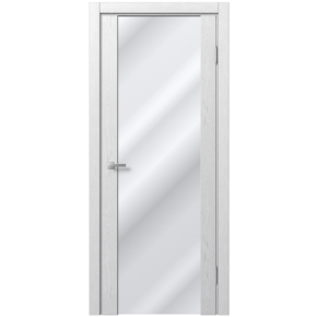 Межкомнатная дверь экошпон Доминика 222 - Soft Дуб Аляска белый
