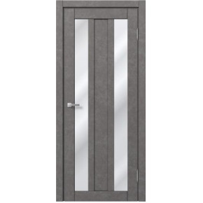 Межкомнатная дверь экошпон Доминика 406 - Бетон серый