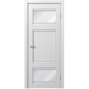 Межкомнатная дверь экошпон Доминика 819 - Дуб Аляска белый