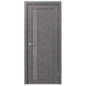 Межкомнатная дверь экошпон Доминика 431 - Бетон серый