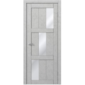 Межкомнатная дверь экошпон Доминика 310 - Бетон белый