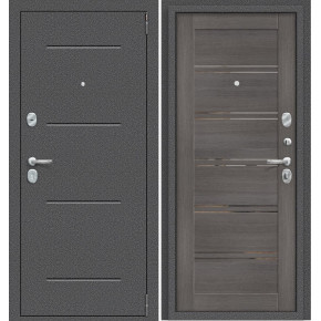 Дверь входная металлическая Эльпорта Porta R 104.П28 Антик Серебро/Grey Veralinga