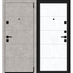 Дверь входная металлическая Эльпорта Porta M-3 4.4 Grey Art/Snow Art