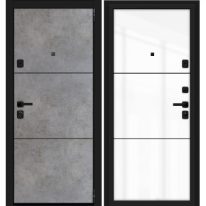 Дверь входная металлическая Эльпорта Porta M П50.П50 (AB-4) Dark Concrete/Angel