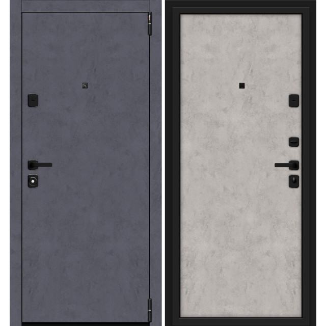 Дверь входная металлическая Эльпорта Porta M-3 П50.П50 Graphite Art/Grey Art