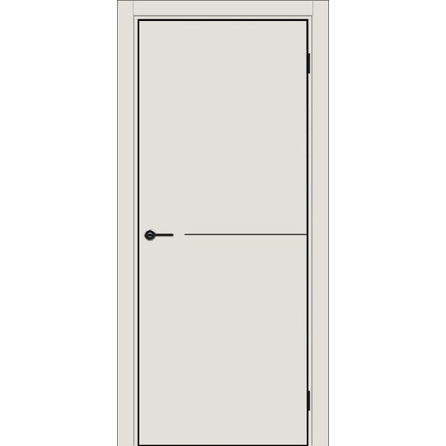 Дверь межкомнатная El'porta (Эльпорта) Порта-50.1 4AB - Shellac Cream