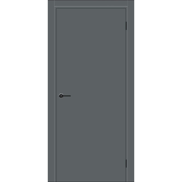 Дверь межкомнатная El'porta (Эльпорта) Порта ПТА-50 B - Shellac Graphite