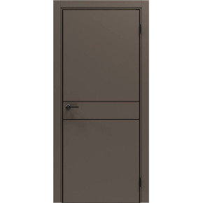 Дверь межкомнатная El'porta (Эльпорта) Порта-52 4AB - Keramik Brown