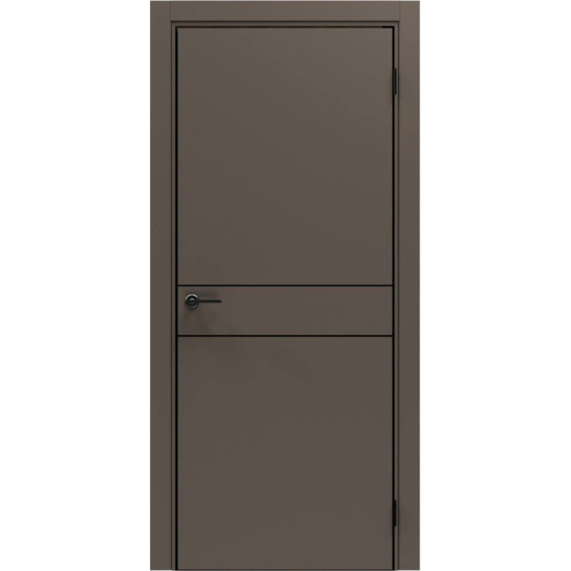 Дверь межкомнатная El'porta (Эльпорта) Порта-52 4AB - Keramik Brown