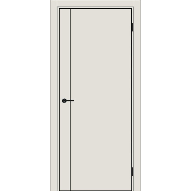 Дверь межкомнатная El'porta (Эльпорта) Порта-50.11 4AB - Shellac Cream