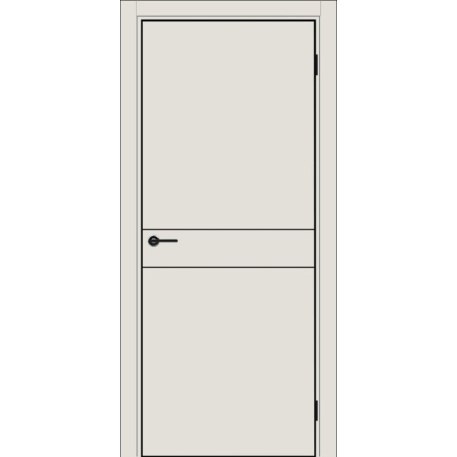 Дверь межкомнатная El'porta (Эльпорта) Порта-52 4AB - Shellac Cream
