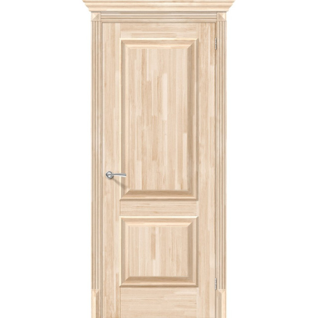Дверь межкомнатная из массива сосны El'porta (Эльпорта) Классико-12 - Неокрашенный