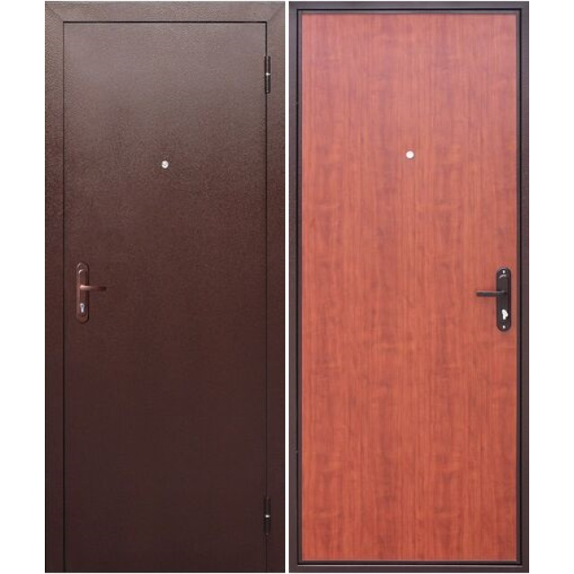 Дверь входная металлическая Стройгост 5 РФ - Рустикальный дуб