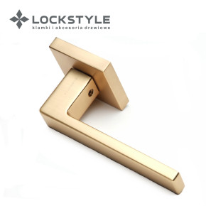 Ручки дверные LOCKSTYLE SKY ZN BB (матовое золото)