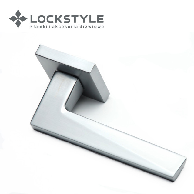 Ручки дверные LOCKSTYLE MORI ZN CBM (матовый хром)