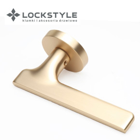 Ручки дверные LOCKSTYLE MIRA ZR BB (матовое золото)