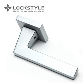 Ручки дверные LOCKSTYLE PRIME ZN CBM (матовый хром)