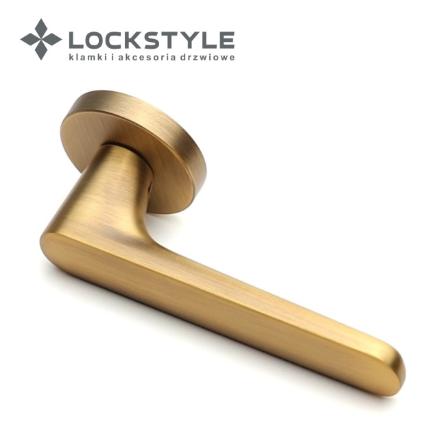 Ручки дверные LOCKSTYLE ELLIPSE ZR MAB (французская бронза)