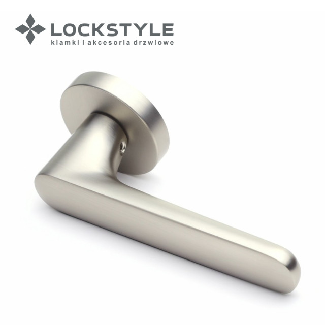 Ручки дверные LOCKSTYLE ELLIPSE ZR NBM (матовый никель)
