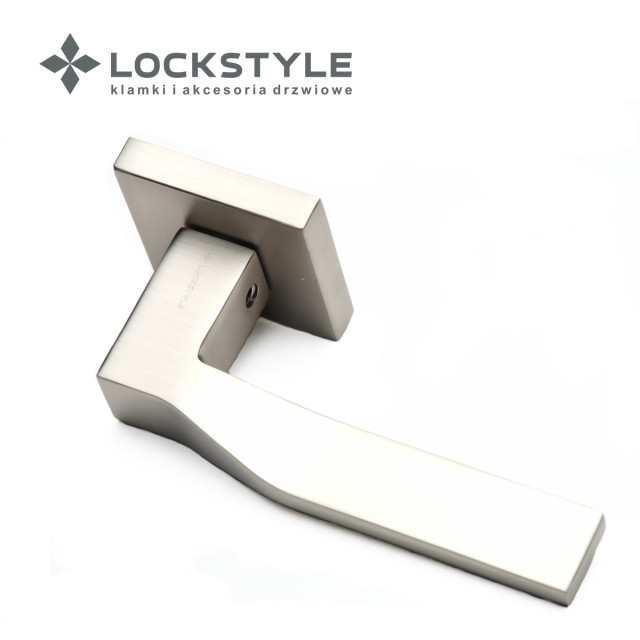 Ручки дверные LOCKSTYLE GRAND ZN NBM (матовый никель)