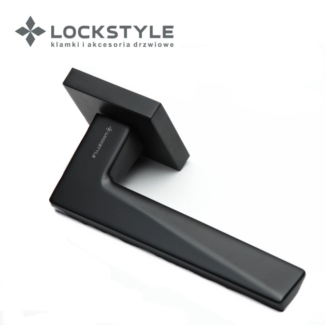 Ручки дверные LOCKSTYLE MORI ZN AL6 (черный)