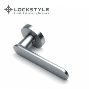Ручки дверные LOCKSTYLE OVA ZR CBM (матовый хром)