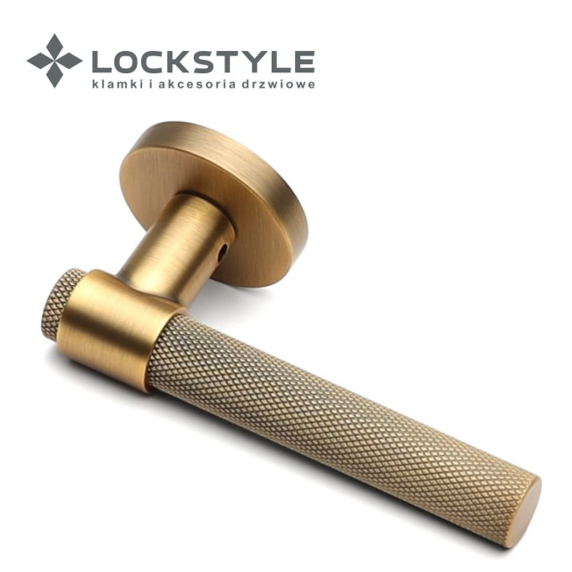 Ручки дверные LOCKSTYLE AXEL-T ZR MAB (французская бронза)