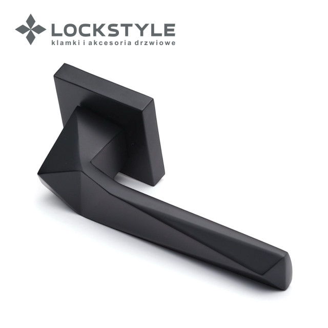Ручки дверные LOCKSTYLE PIRA ZN AL6 (черный)