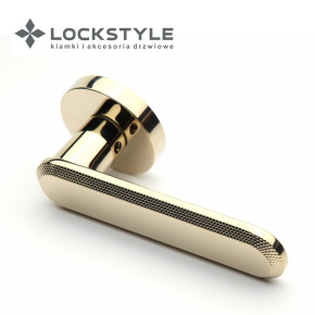 Ручки дверные LOCKSTYLE NOLA ZR GL (глянцевое золото PVD)
