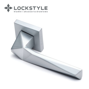 Ручки дверные LOCKSTYLE PIRA ZN CBM (матовый хром)