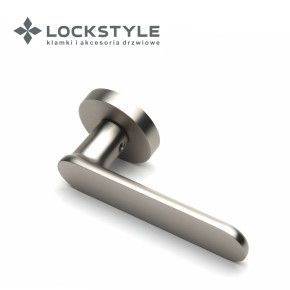 Ручки дверные LOCKSTYLE OVA ZR NBM (матовый никель)