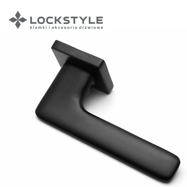 Ручки дверные LOCKSTYLE NIX ZN AL6 (черный)