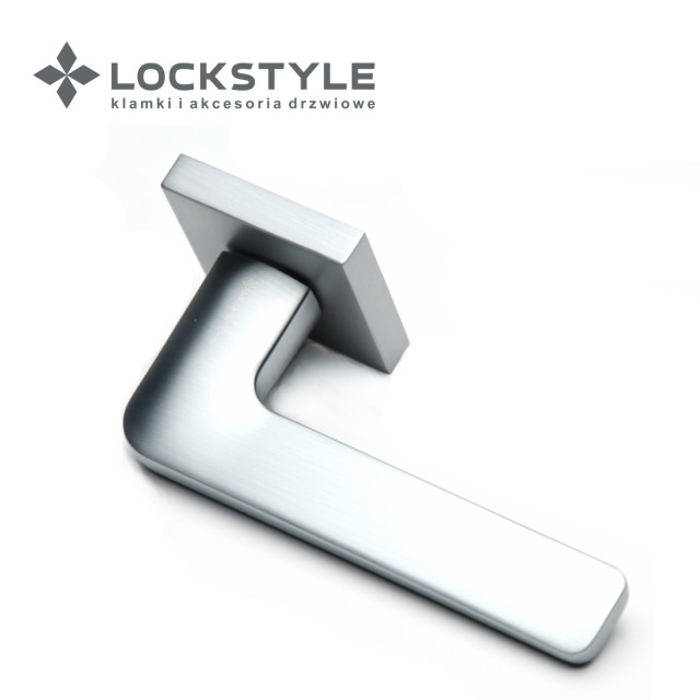 Ручки дверные LOCKSTYLE FLOW ZN CBM (матовый хром)