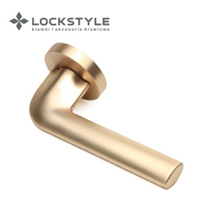 Ручки дверные LOCKSTYLE LUMA ZR BB (матовое золото)