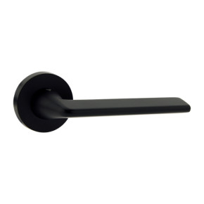 Ручка дверная Lockit (Локит) Нера AL E49 (MB) (черный матовый)
