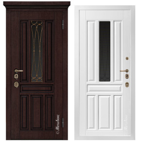 Дверь входная металлическая МетаЛюкс CМ1711/1 Е2 Artwood