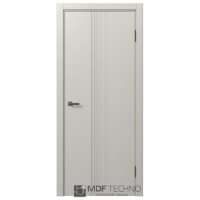 Межкомнатная дверь эмаль STEFANY 1208 Стефани МДФ техно - Ral 7044