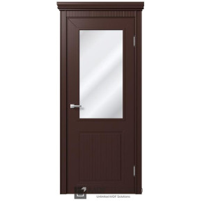 Межкомнатная дверь эмаль STEFANY 3402 Стефани МДФ техно - Ral 8017