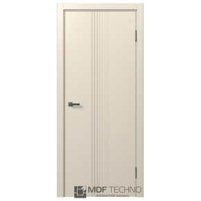 Межкомнатная дверь эмаль STEFANY 1208 Стефани МДФ техно - Ral 1013