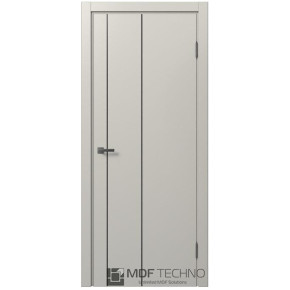 Межкомнатная дверь эмаль STEFANY 5013 Стефани МДФ техно - Ral 7044