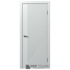 Межкомнатная дверь эмаль STEFANY 1206 Стефани МДФ техно - Ral 7035